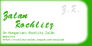 zalan rochlitz business card