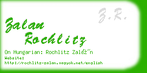 zalan rochlitz business card